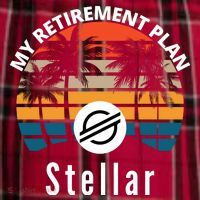Stellar Lumens Is My Retirement Plan, Blockchain, XLM Crypto Women's Flannel Plaid Pajama Pants thumb 2