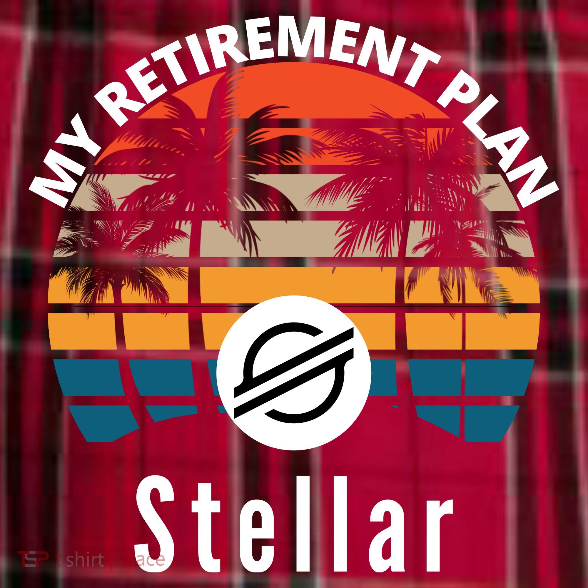 Stellar Lumens Is My Retirement Plan, Blockchain, XLM Crypto Women's Flannel Plaid Pajama Pants