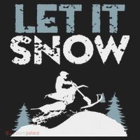 Snowbike Let It Snow Winter Mountain Adventure Adult Drive Performance Visor thumb 2