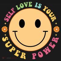 Self Love Is Your Super Power Smile Face Backpack thumb 2