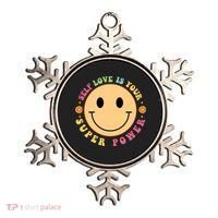 Self Love Is Your Super Power Smile Face Ornament thumb 0