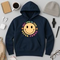 Self Love Is Your Super Power Smile Face Hoodie thumb 3