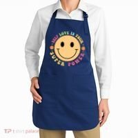 Self Love Is Your Super Power Smile Face Apron thumb 2