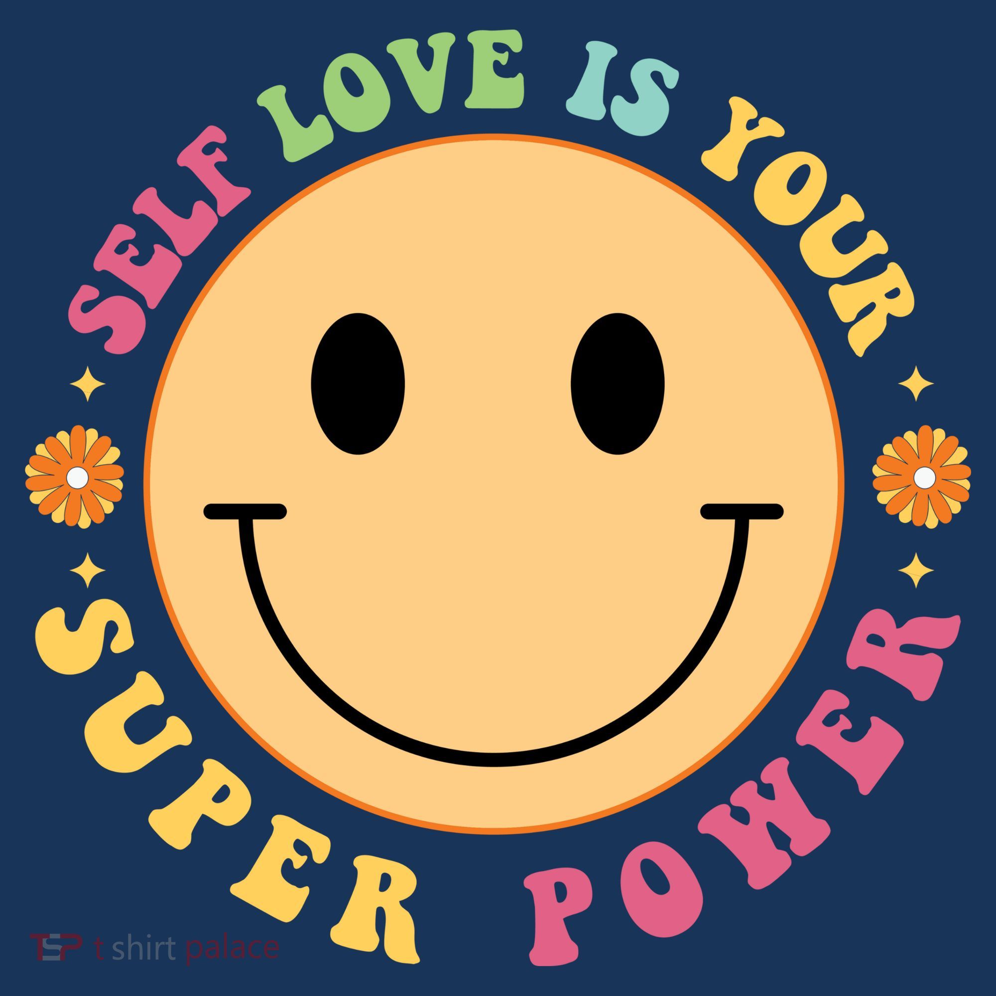 Self Love Is Your Super Power Smile Face Baby Bodysuit