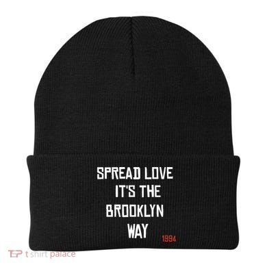 Spread Love Its The Brooklyn Way Funny Beanie