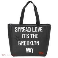 Spread Love Its The Brooklyn Way Funny Tote Bag thumb 0