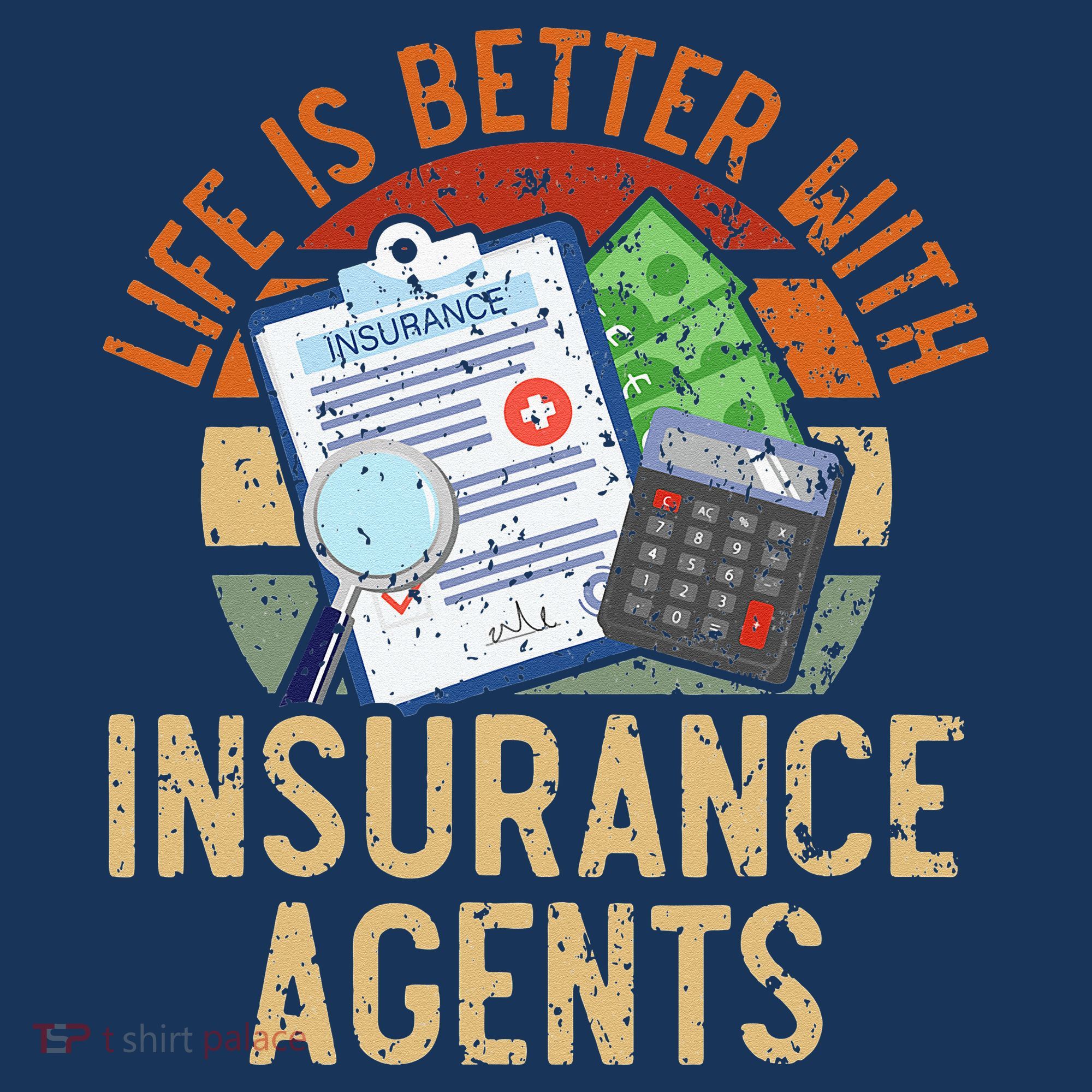 Saying Life Is Better With Insurance Agents Job Profession Baby Bodysuit