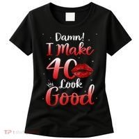 Sexy Lips I Make 40 Look Good 40th Birthday Gifts Women's T-Shirt thumb 0
