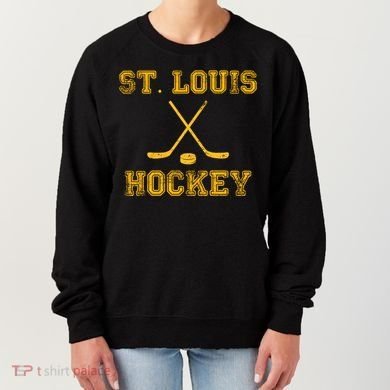 St Louis Ice Hockey Sticks State Outile Stl Gift Women's Sweatshirt