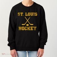 St Louis Ice Hockey Sticks State Outile Stl Gift Women's Sweatshirt thumb 0