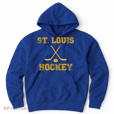 St Louis Ice Hockey Sticks State Outile Stl Gift Hoodie