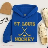 St Louis Ice Hockey Sticks State Outile Stl Gift Hoodie thumb 4