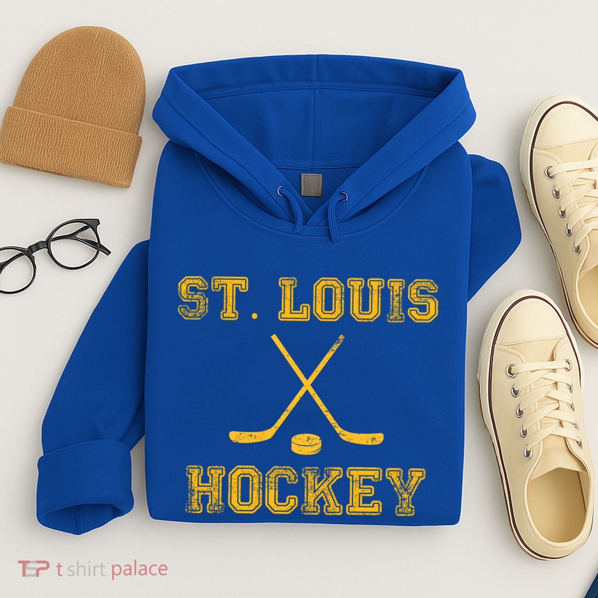 St Louis Ice Hockey Sticks State Outile Stl Gift Hoodie