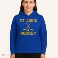 St Louis Ice Hockey Sticks State Outile Stl Gift Hoodie thumb 5