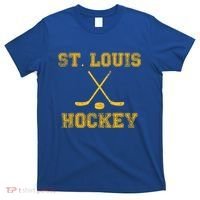 St Louis Ice Hockey Sticks State Outile Stl Gift T-Shirt thumb 0