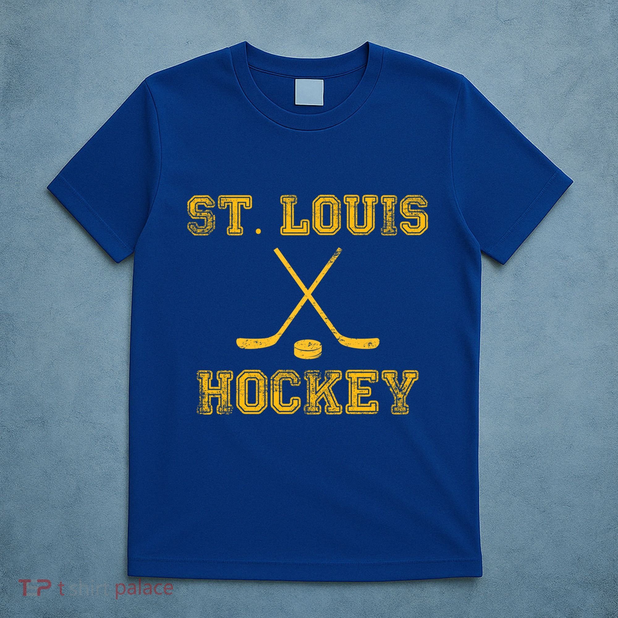 St Louis Ice Hockey Sticks State Outile Stl Gift T-Shirt