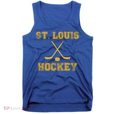 St Louis Ice Hockey Sticks State Outile Stl Gift Tank Top