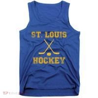 St Louis Ice Hockey Sticks State Outile Stl Gift Tank Top thumb 0