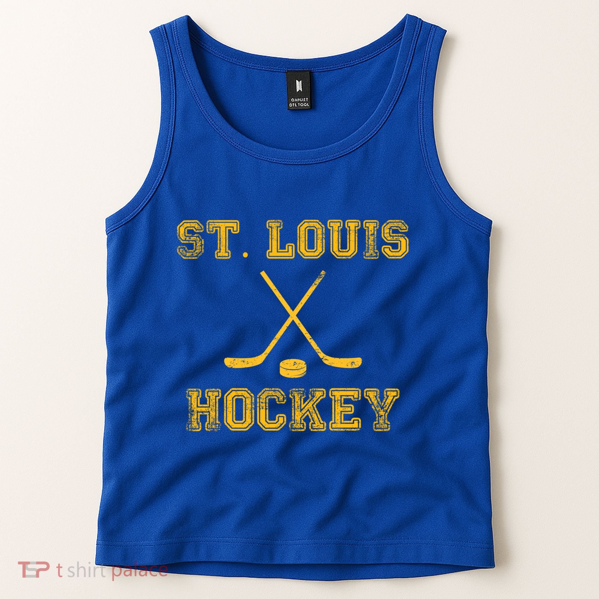 St Louis Ice Hockey Sticks State Outile Stl Gift Tank Top