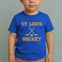 St Louis Ice Hockey Sticks State Outile Stl Gift Toddler T-Shirt thumb 2