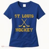 St Louis Ice Hockey Sticks State Outile Stl Gift Women's T-Shirt thumb 0