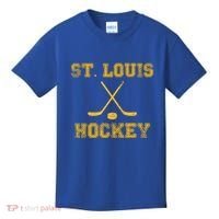 St Louis Ice Hockey Sticks State Outile Stl Gift Kids T-Shirt thumb 0