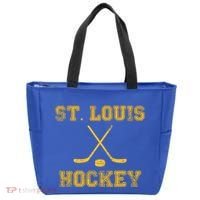 St Louis Ice Hockey Sticks State Outile Stl Gift Tote Bag thumb 0
