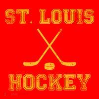 St Louis Ice Hockey Sticks State Outile Stl Gift Santa Hat thumb 1
