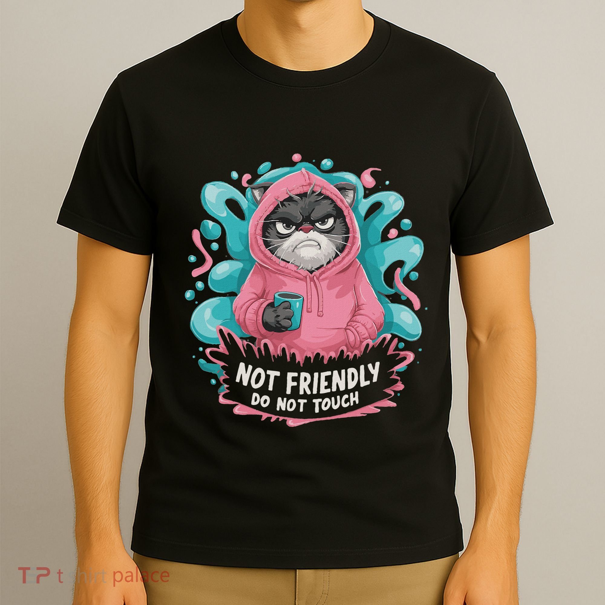 Sarcastic Loner Introvert Clothing Not Friendly Do Not Touch T-Shirt