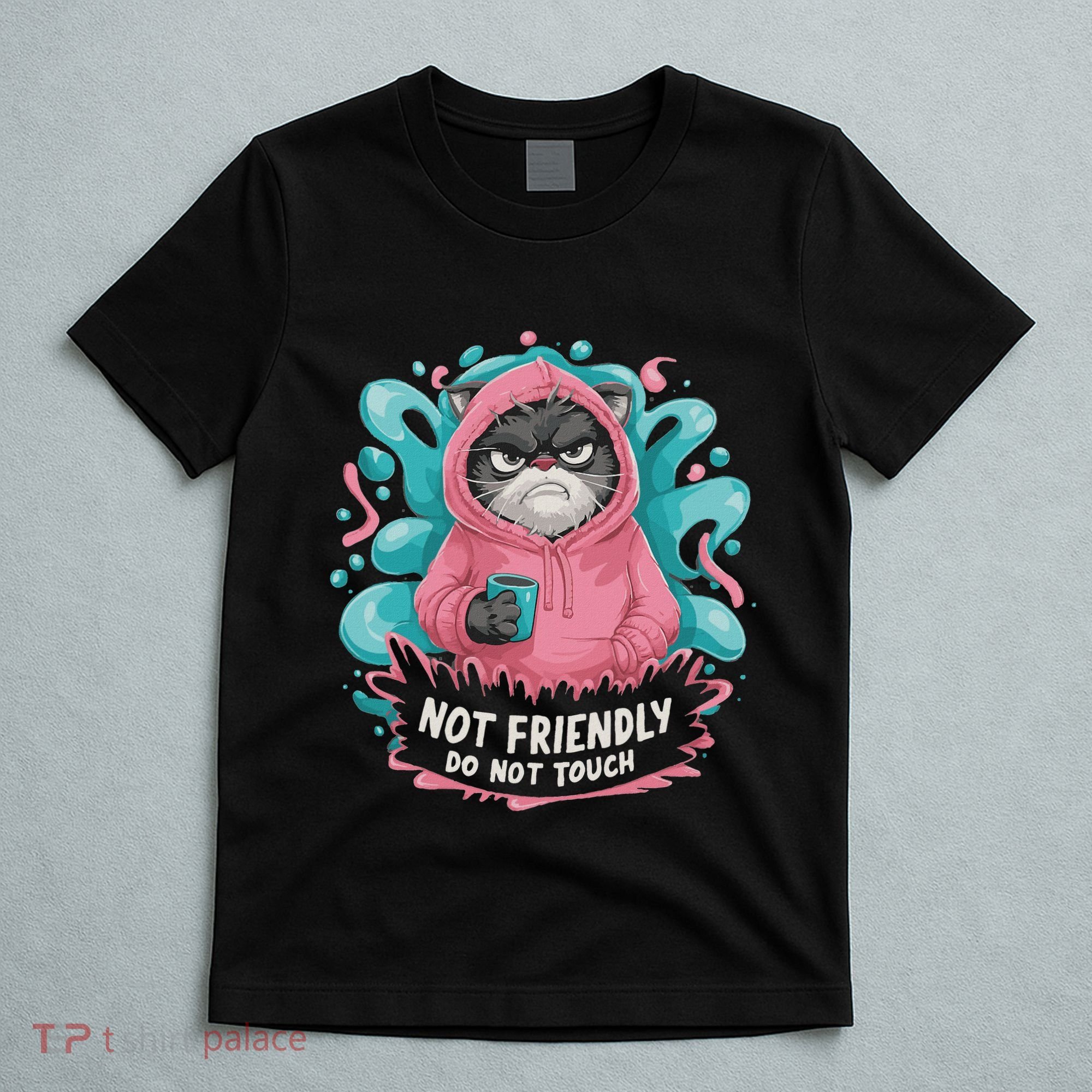 Sarcastic Loner Introvert Clothing Not Friendly Do Not Touch T-Shirt