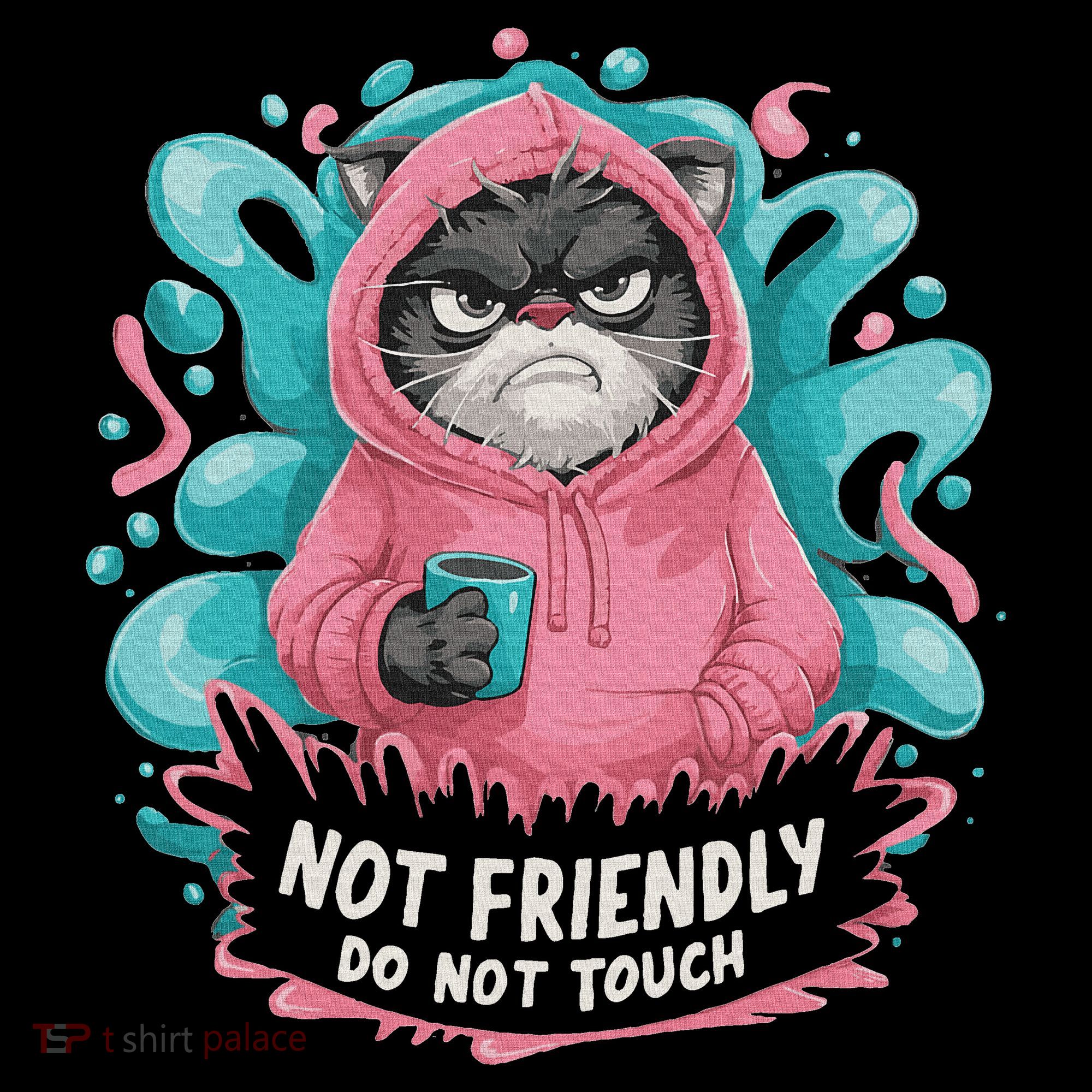 Sarcastic Loner Introvert Clothing Not Friendly Do Not Touch T-Shirt