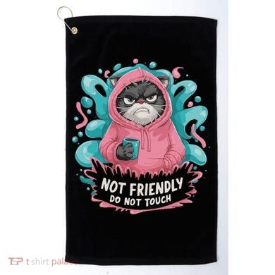 Sarcastic Loner Introvert Clothing Not Friendly Do Not Touch Golf Towel