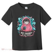 Sarcastic Loner Introvert Clothing Not Friendly Do Not Touch Toddler T-Shirt thumb 0