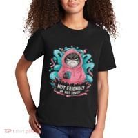 Sarcastic Loner Introvert Clothing Not Friendly Do Not Touch Kids T-Shirt thumb 2