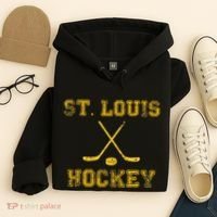 St. Louis Ice Hockey Sticks State Outile Stl Hoodie thumb 4