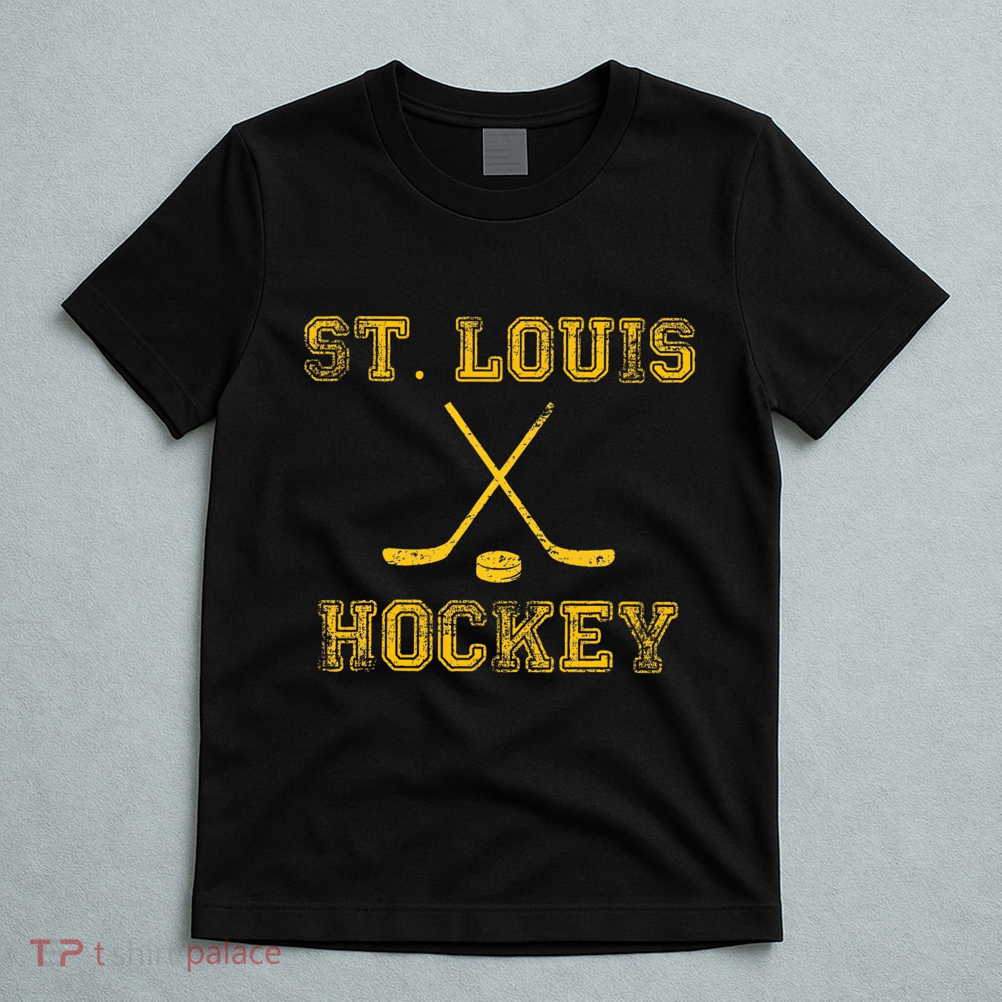 St. Louis Ice Hockey Sticks State Outile Stl T-Shirt