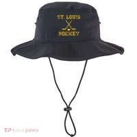 St. Louis Ice Hockey Sticks State Outile Stl Bucket Hat thumb 0