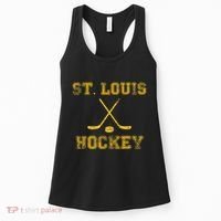 St. Louis Ice Hockey Sticks State Outile Stl Women's Tank Top thumb 0