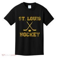 St. Louis Ice Hockey Sticks State Outile Stl Kids T-Shirt thumb 0