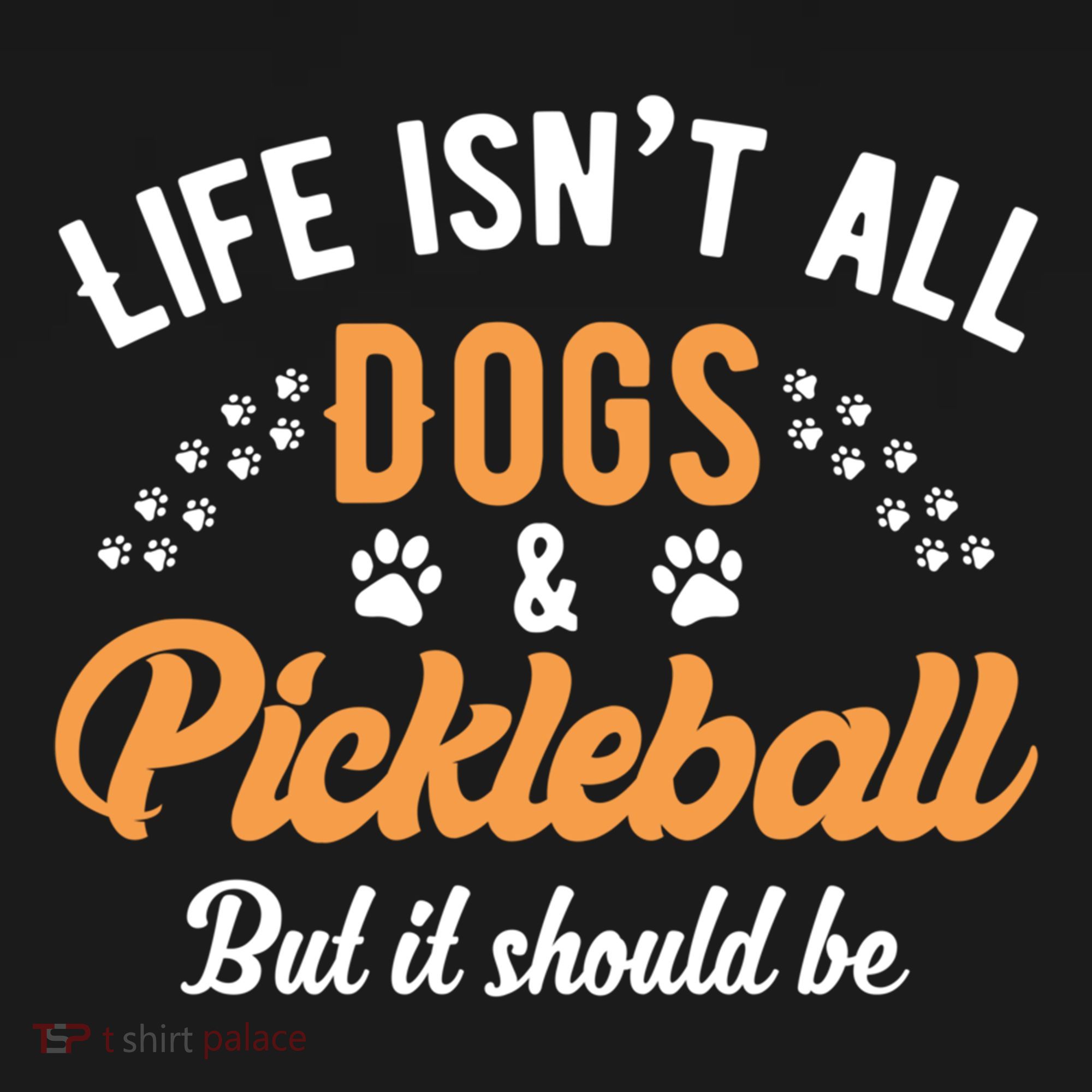 S Life IsnT All Dogs And Pickleball Player Gift Women's Hoodie