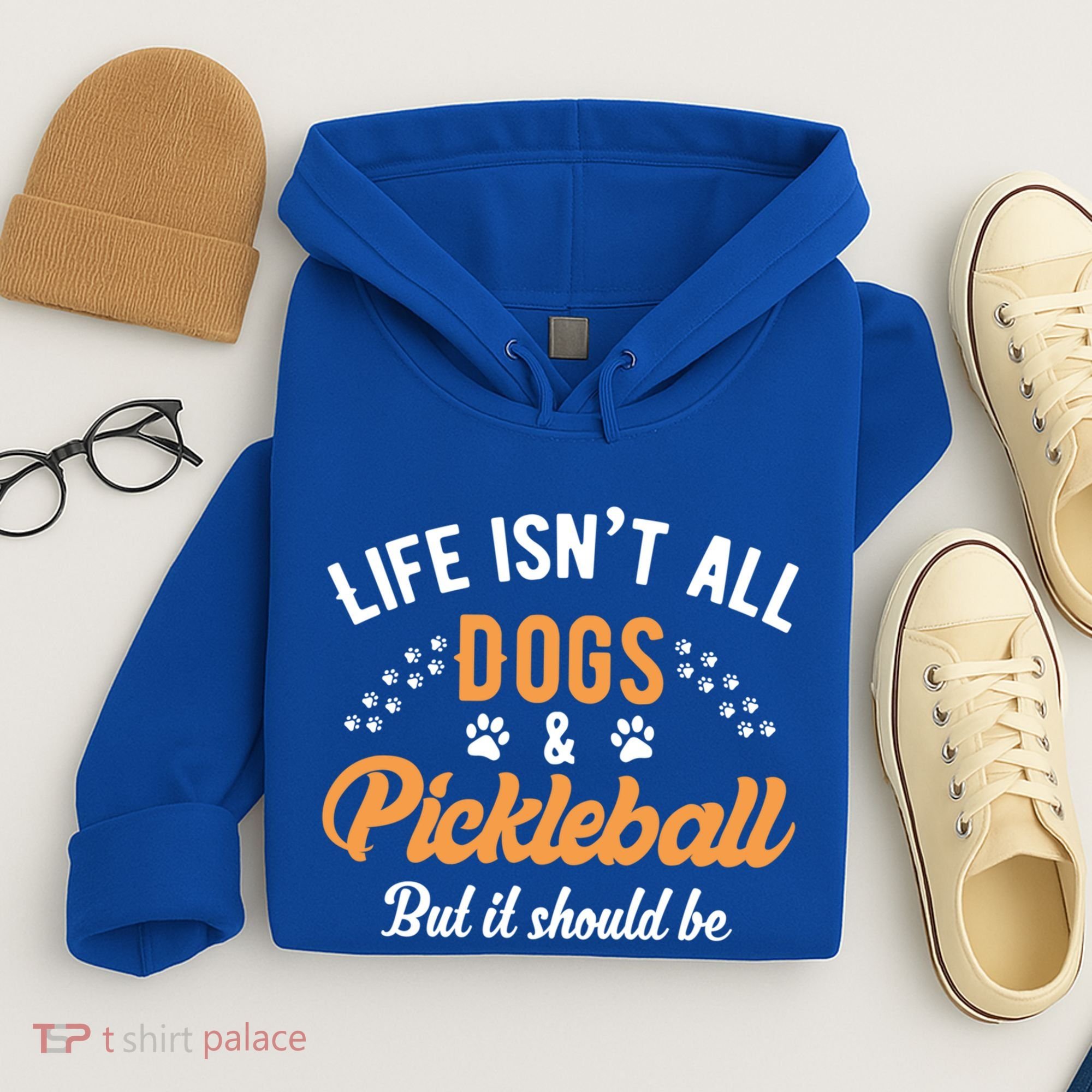 S Life IsnT All Dogs And Pickleball Player Gift Hoodie