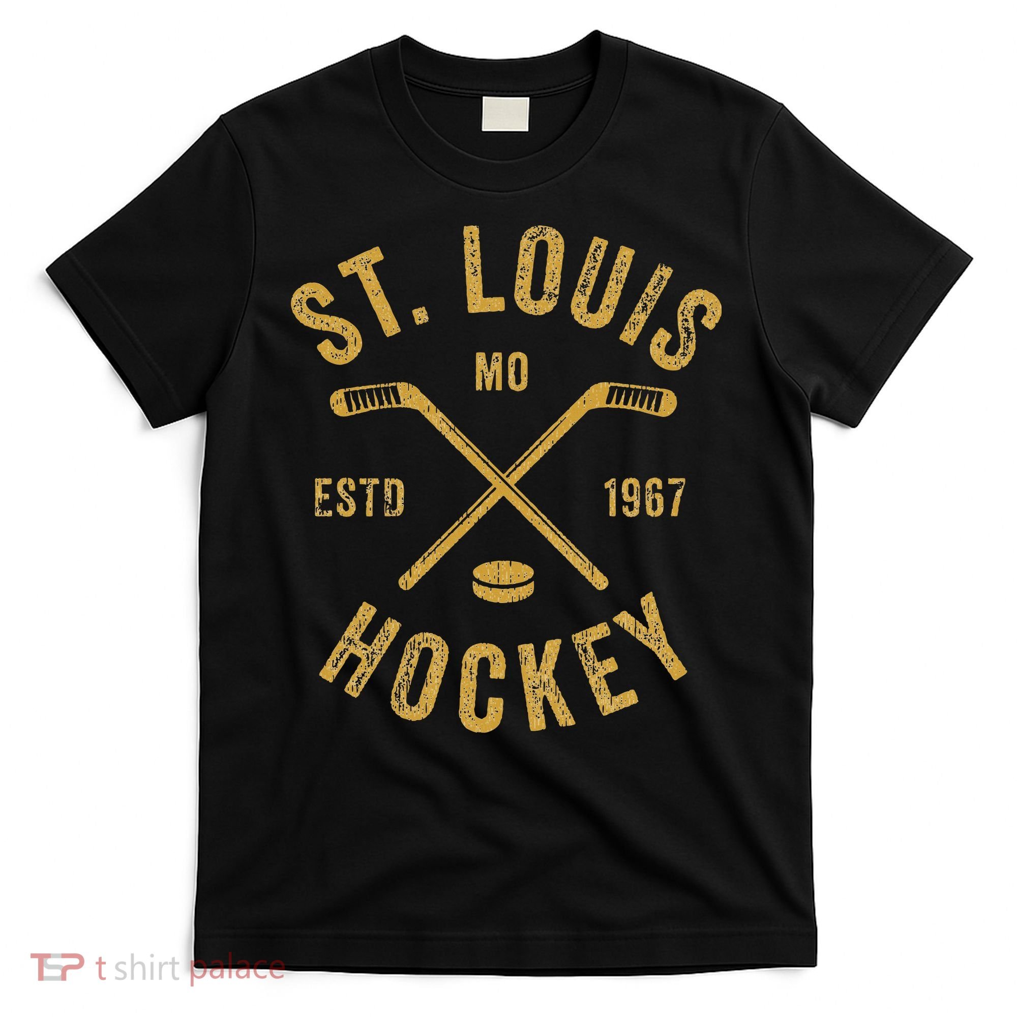 St. Louis Ice Hockey Hoodie crossed Sticks T-Shirt