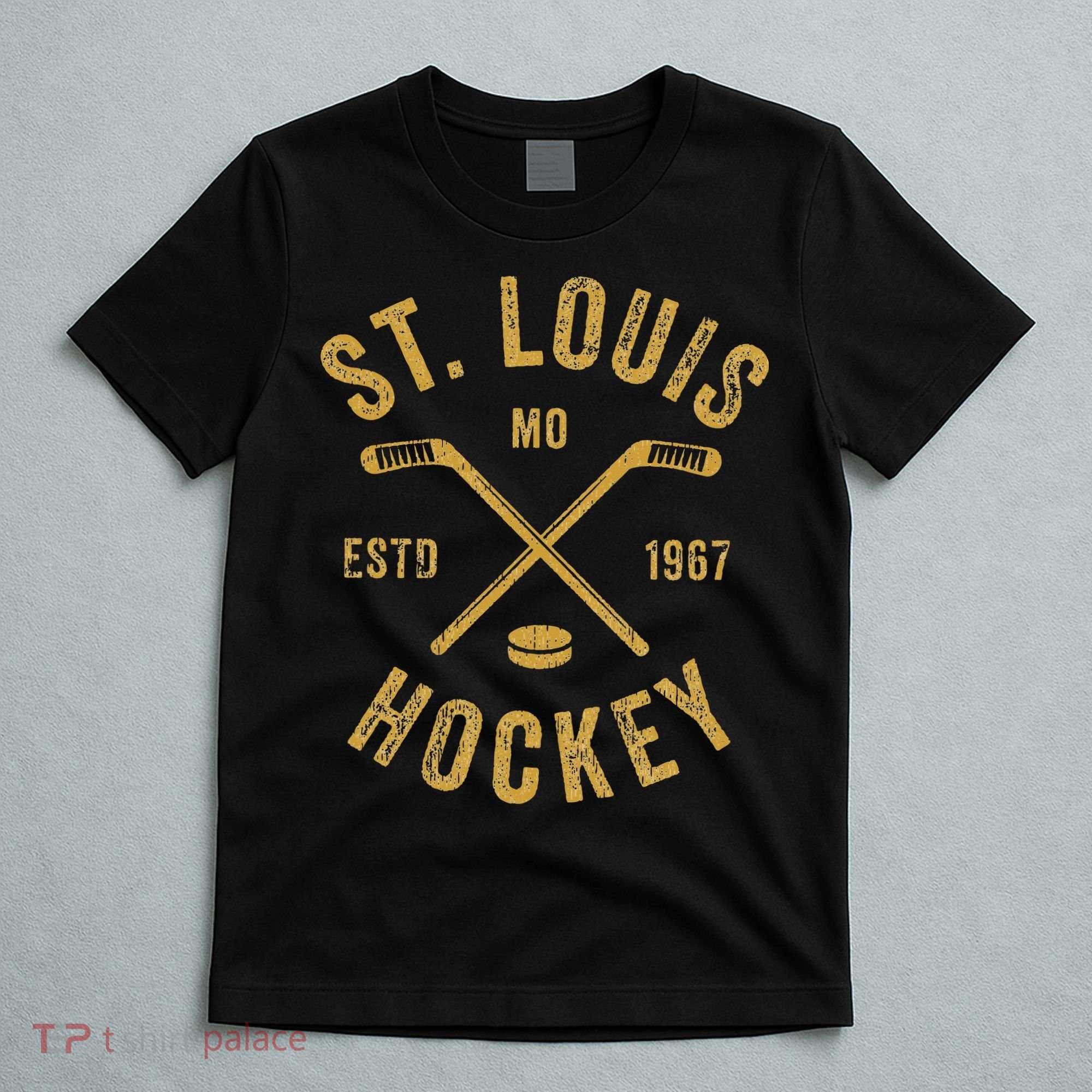 St. Louis Ice Hockey Hoodie crossed Sticks T-Shirt