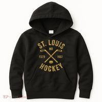 St. Louis Ice Hockey Hoodie crossed Sticks Kids Hoodie thumb 0