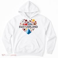SWITZERLAND LOVE | | Illustrated Swiss Symbol, Alpine Hoodie thumb 0