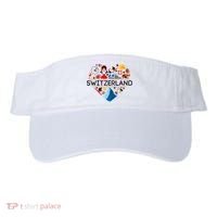 SWITZERLAND LOVE | | Illustrated Swiss Symbol, Alpine Visor thumb 0