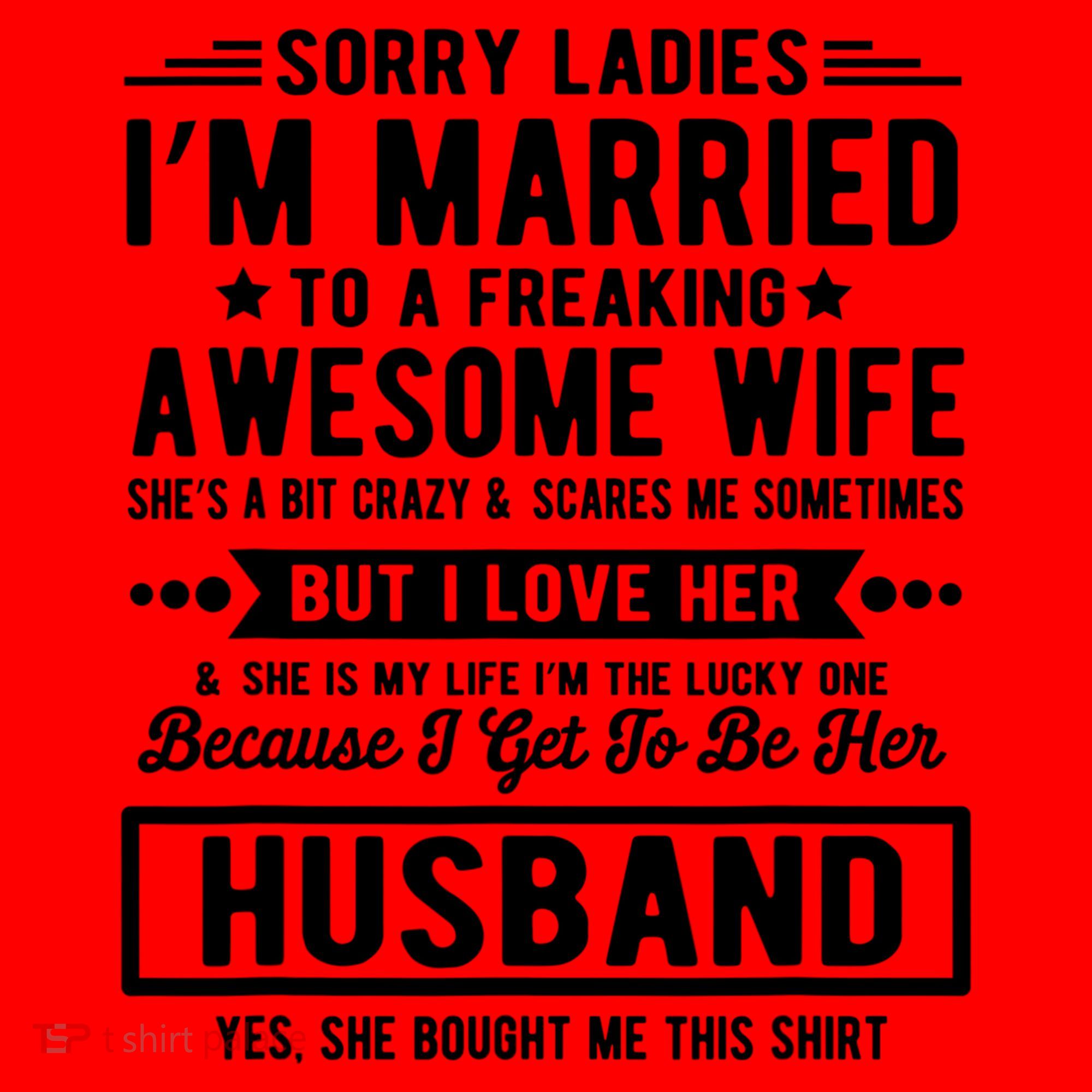 Sorry Ladies Im Married Funny Quote To A Freaking Awesome Cool Gift Santa Hat
