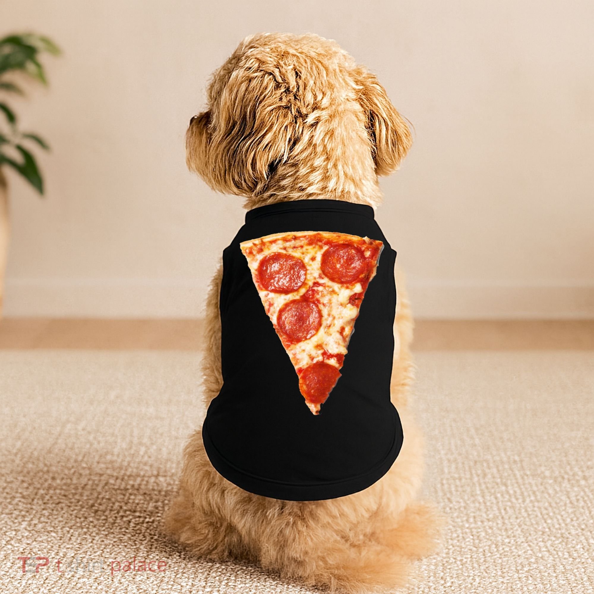 Slice Of Pepperoni Pizza Doggie Tank