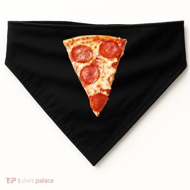Slice Of Pepperoni Pizza USA-Made Doggie Bandana