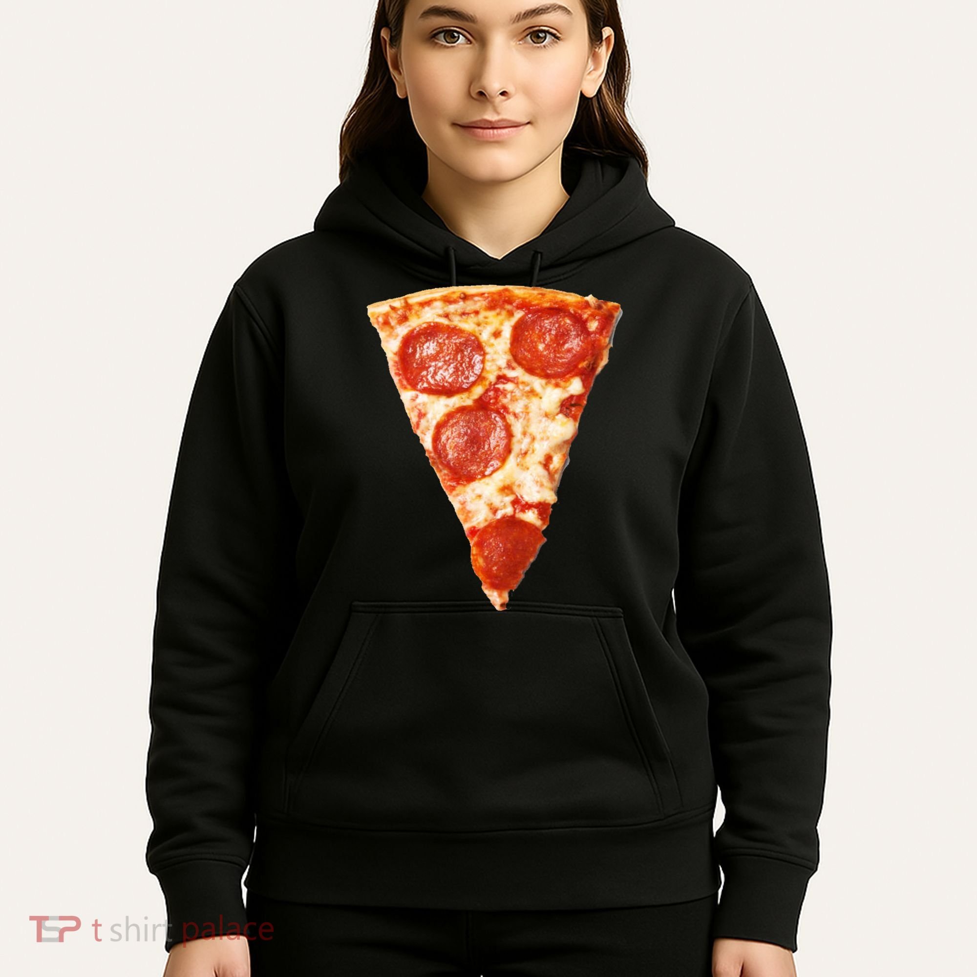 Slice Of Pepperoni Pizza Hoodie